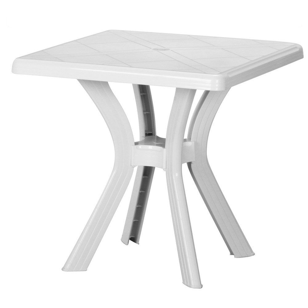 ＰＣ　スクエアテーブル　アンジェロ　ホワイト（12283）【メーカー直送・代引不可】, ホワイト, 730×730