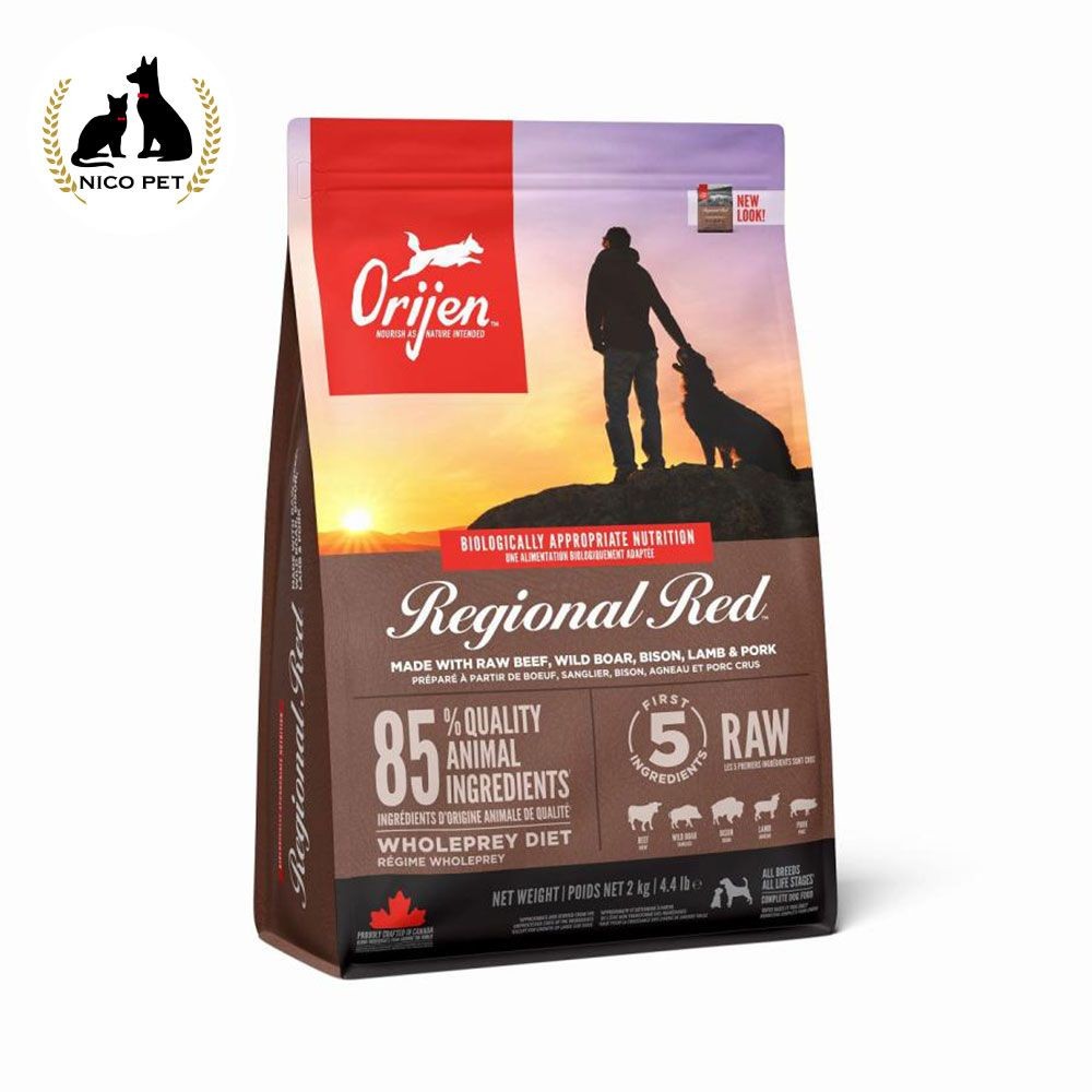 Orijen (オリジン) レジオナルレッド ドッグ 2kg, レジオナルレッド, 2.0kg