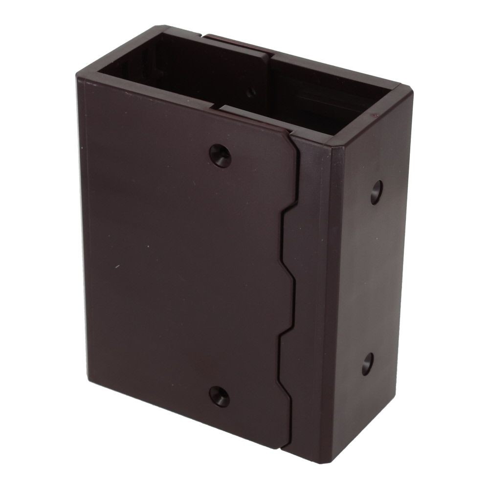 ２ｘ４材中間ジョイント, ブラック, 1個