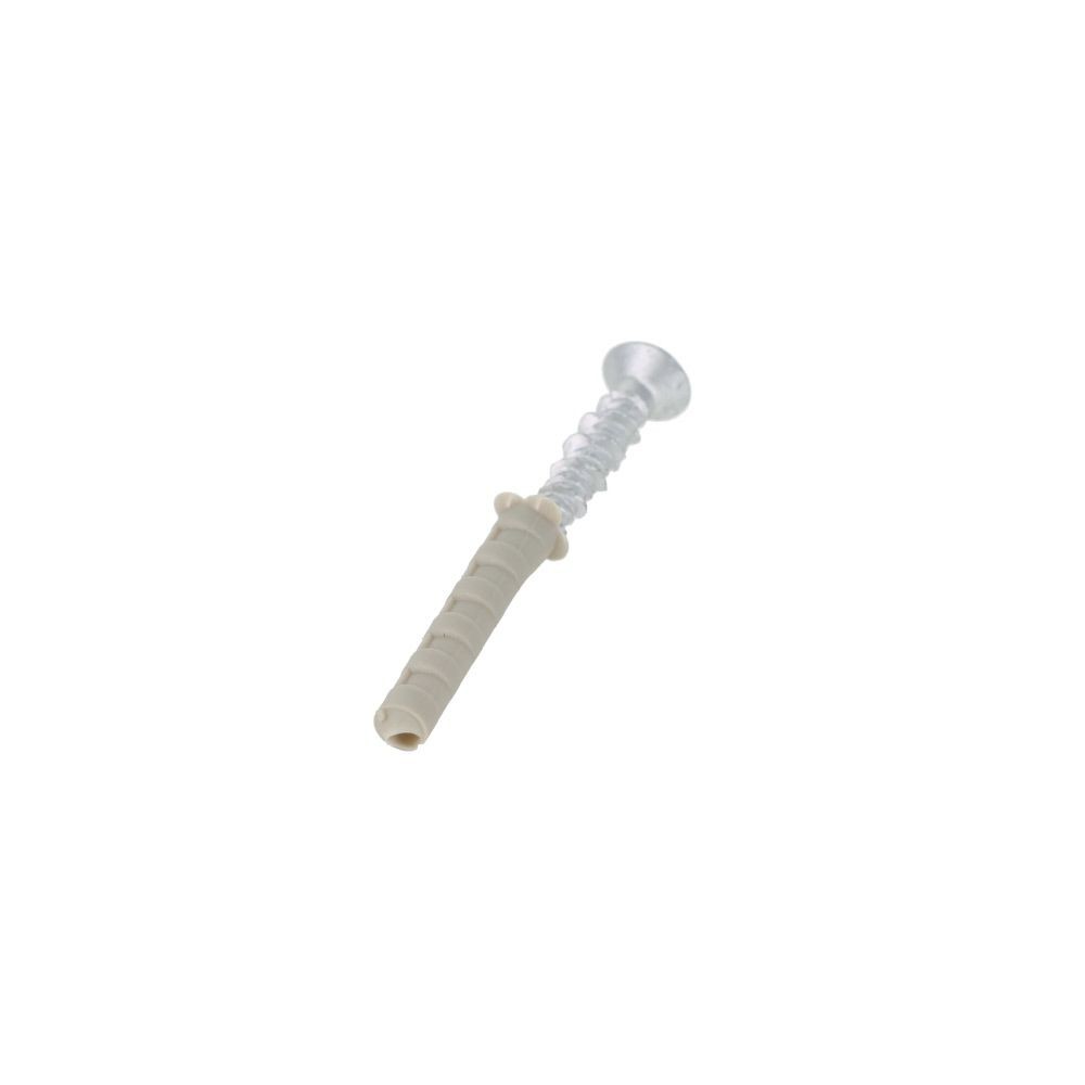 偏芯プラグ　ラスパート　皿　コンクリート　４&times;２８ｍｍ　６本入, 偏芯プラグ, 皿4&times;28