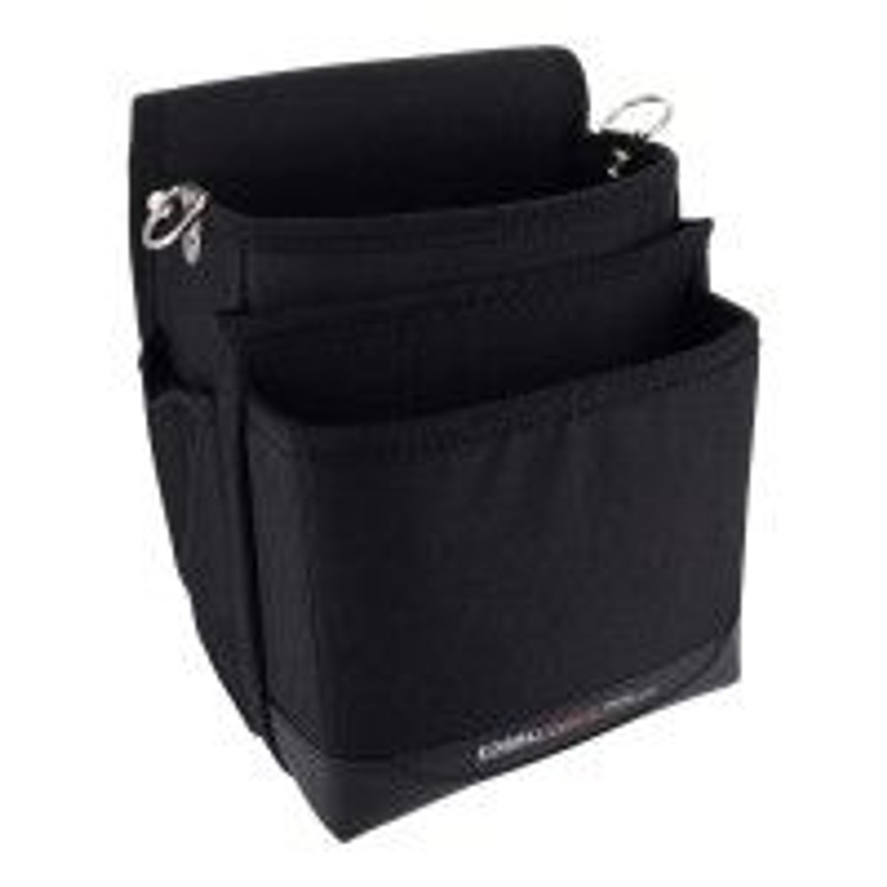 DBLTACT 3段腰袋　杢ブラックDTM-03S, ブラック, DTM-03S