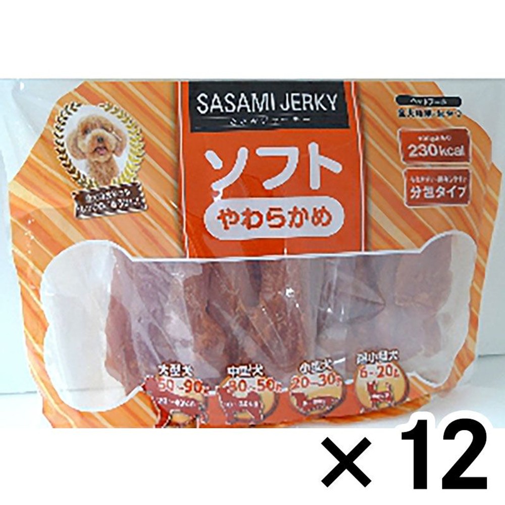 ささみジャーキーソフト500ｇ（250ｇＸ2） ×12個セット