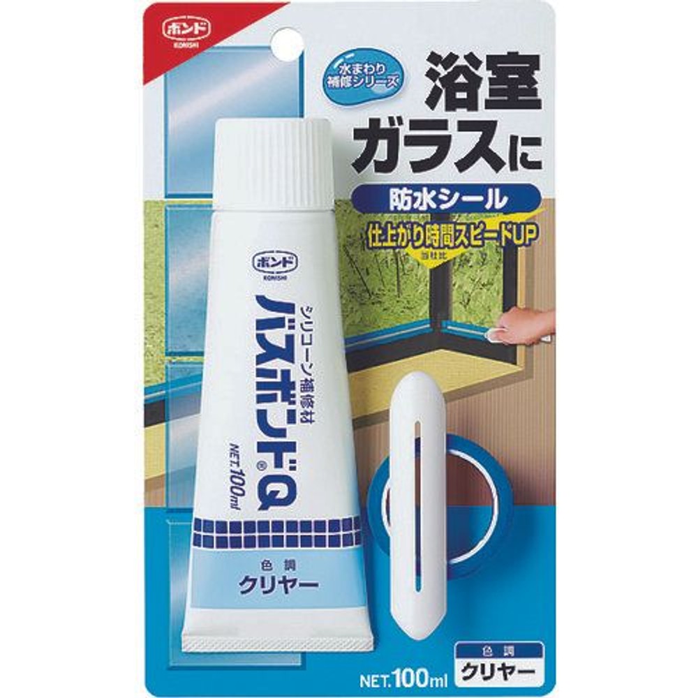 コニシ ボンド バスボンドQ 100ml, クリア, 100ml