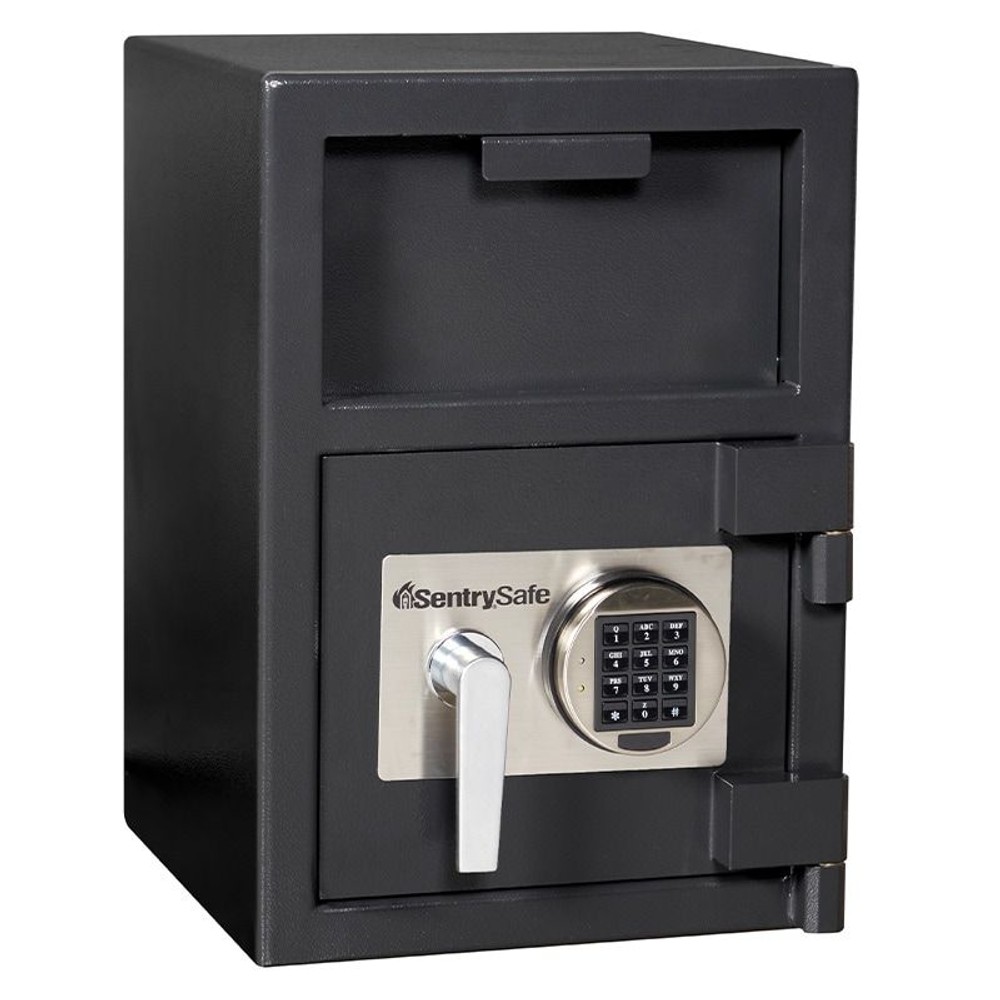【開梱・設置費込】セントリー投入式金庫  DHー074E, ブラック, DH-074E