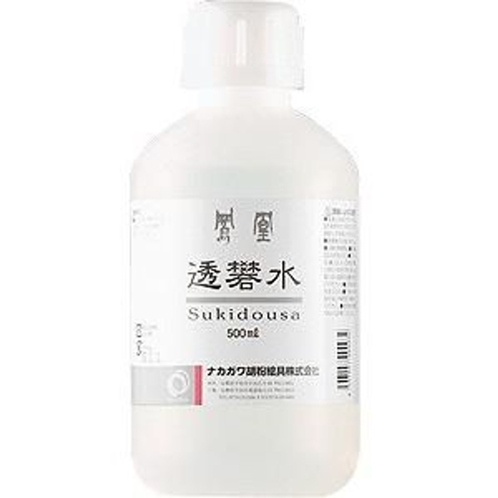 ナカガワ胡粉絵具 透礬水　500ｍｌ  品番39760, 胡粉絵具 透礬水, 　500ｍｌ