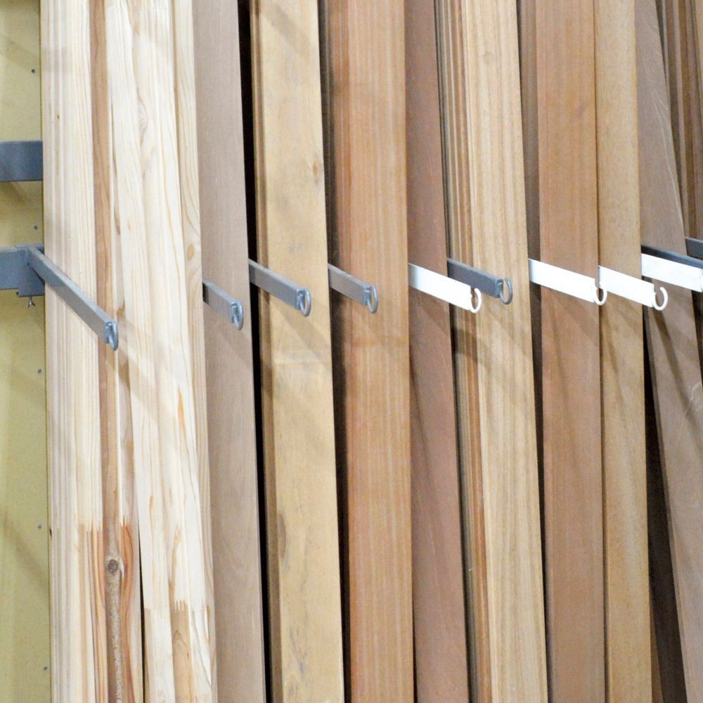 バンキライ　約３０&times;１０５&times;２０００ｍｍ, 木目, 1本入り