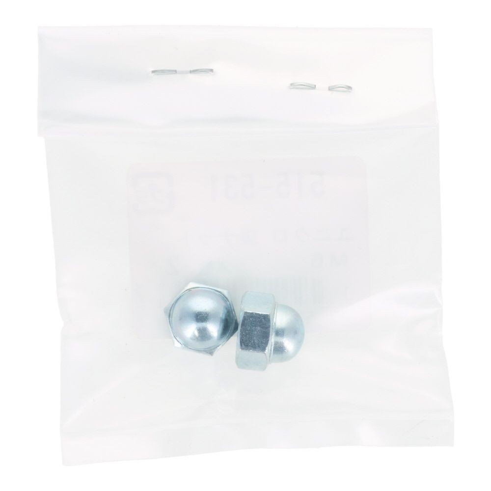 袋ナット　ユニクロ　Ｍ６ｍｍ　２本入, ナット, M6