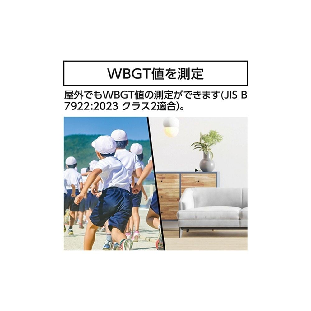 熱中症計 黒球式 Basic, 73223, 黒球式