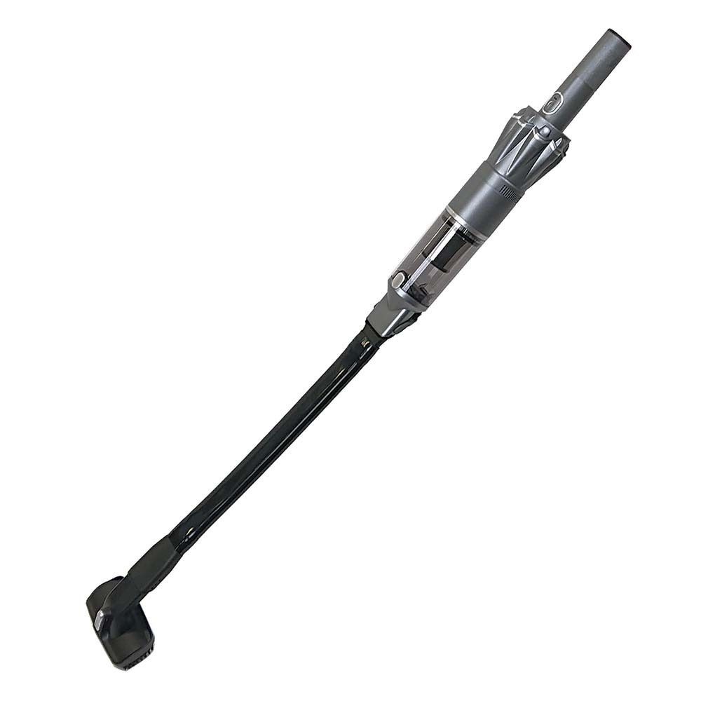 吸引力のすごい充電式ハンディクリーナー, グレー, 本体＋充電スタンド