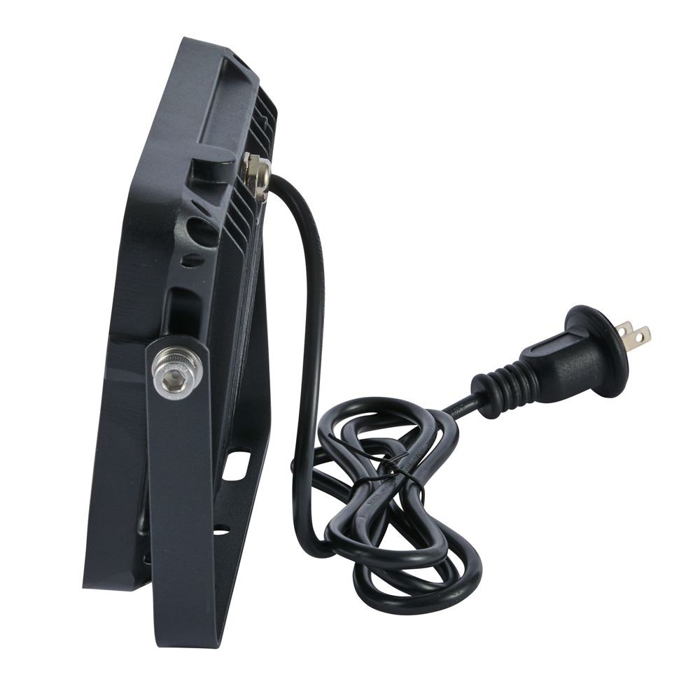 LEDフラット投光器, ブラック, 10W