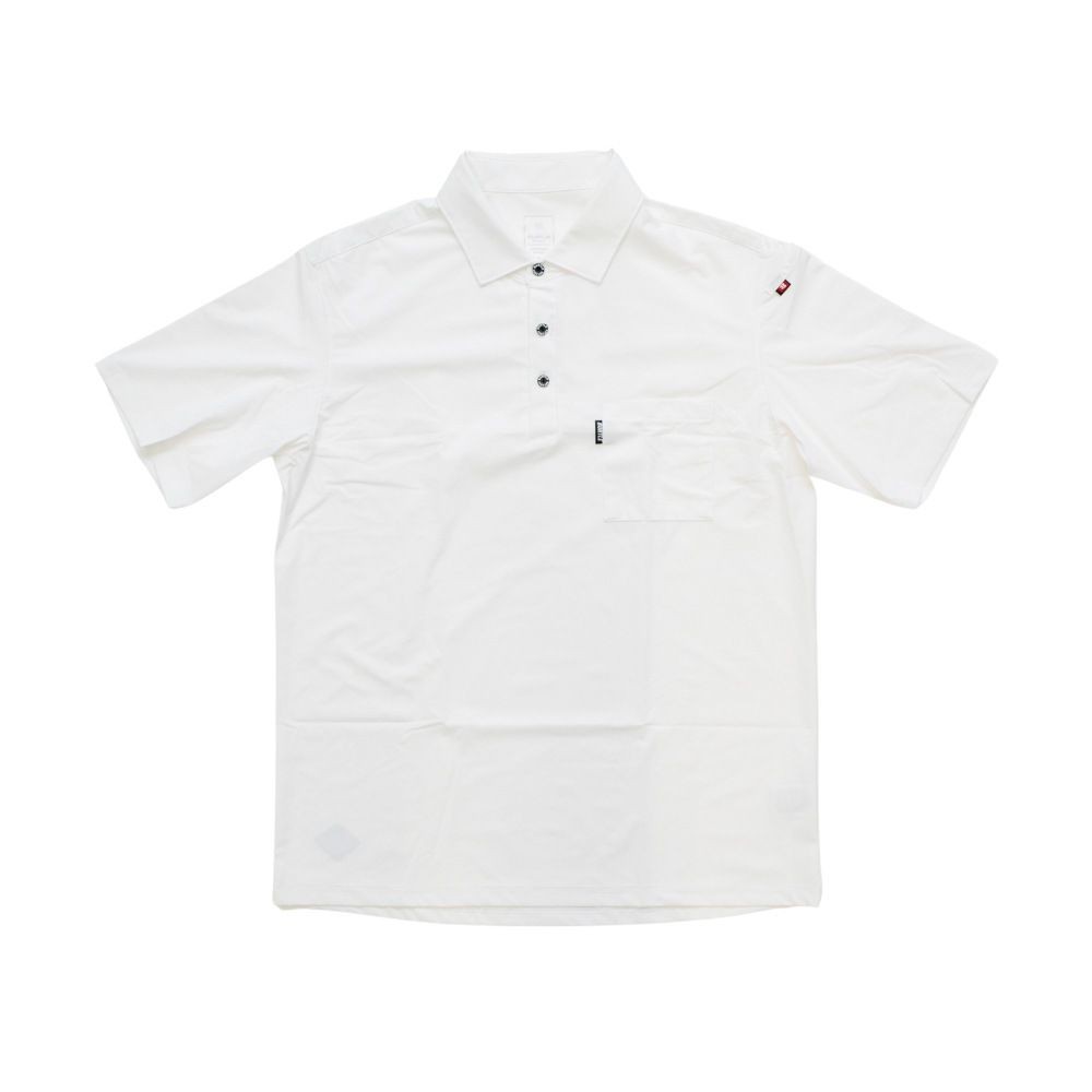 BURTLE（バートル） 237 半袖シャツ, ホワイト, Mサイズ