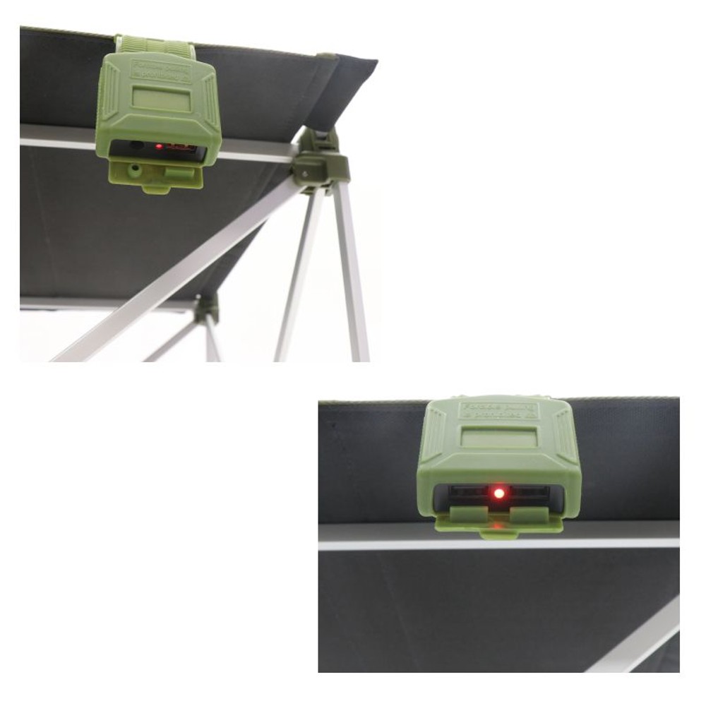 ソーラーパネルテーブル　カーキ, カーキ, 64&times;45&times;40cm