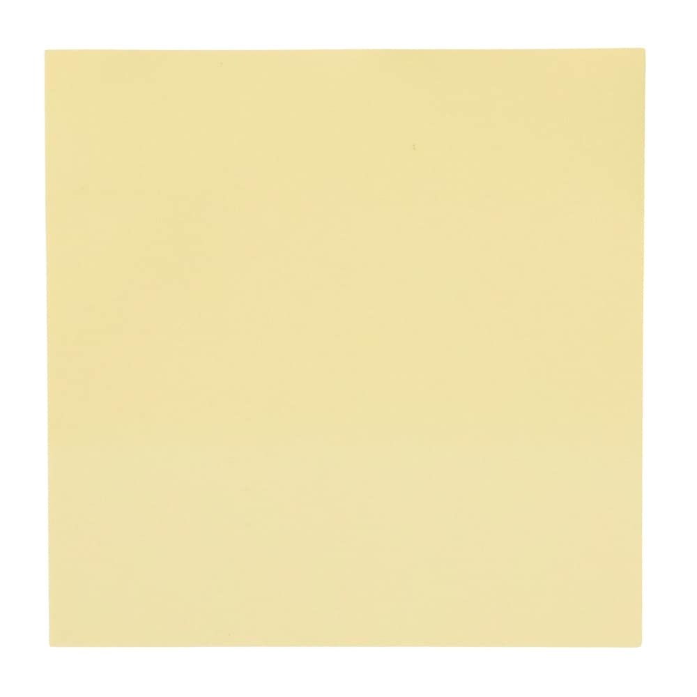 きれいにはれる大判付箋75&times;75ｍｍ, イエロー(100), 100枚入り