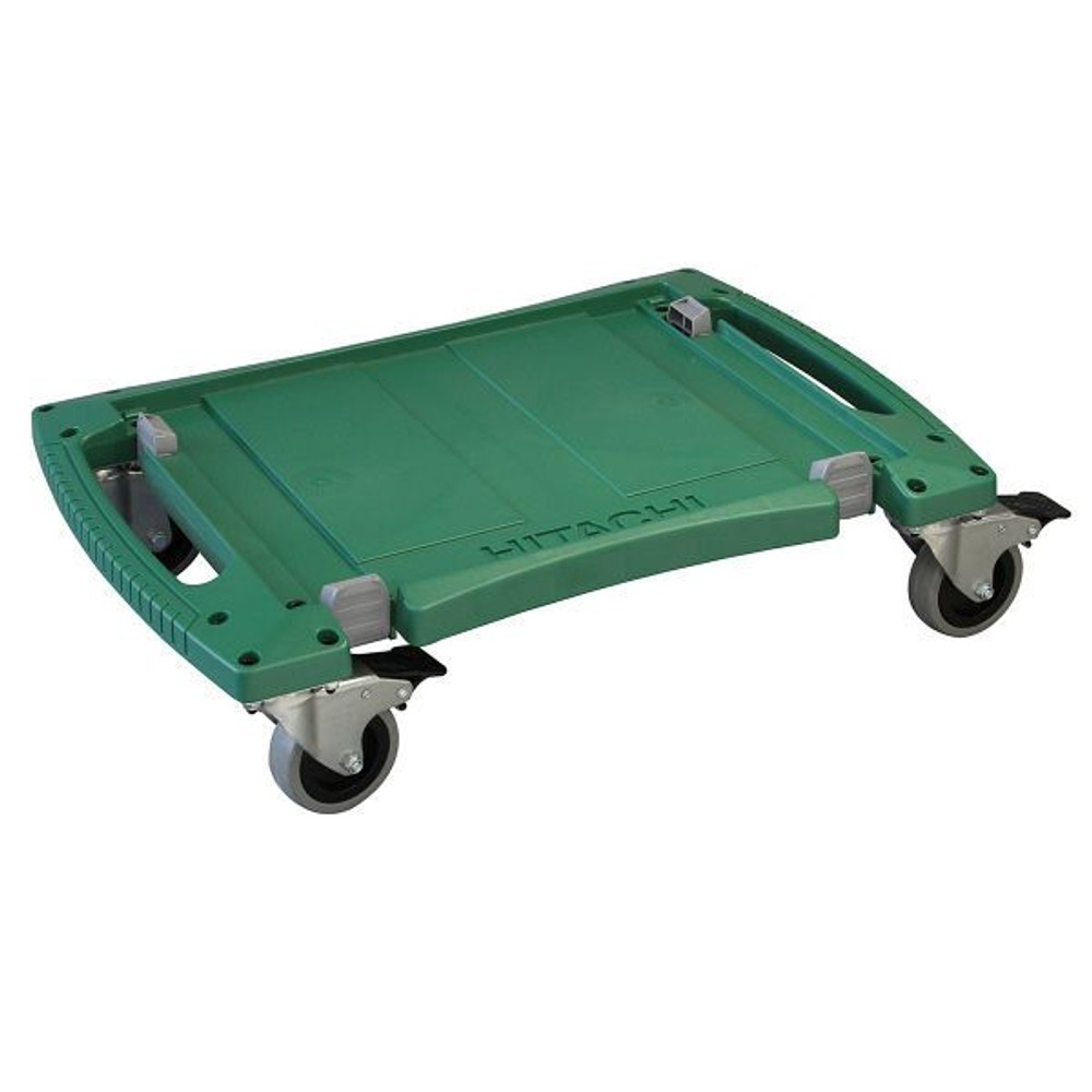 HiKOKI　システムケース用キャスター （0040-2660）, グリーン, 526mm×372mm×140mm 