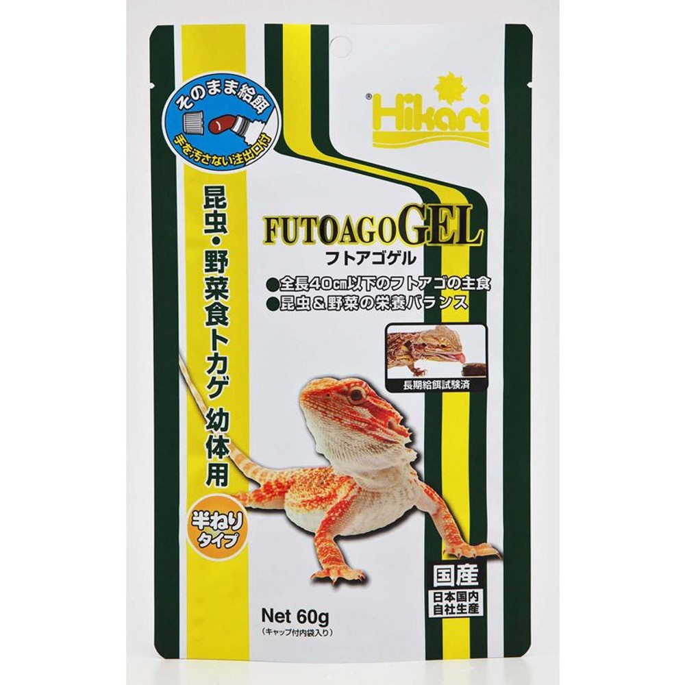 キョーリン　フトアゴゲル　６０ｇ, -, 60g