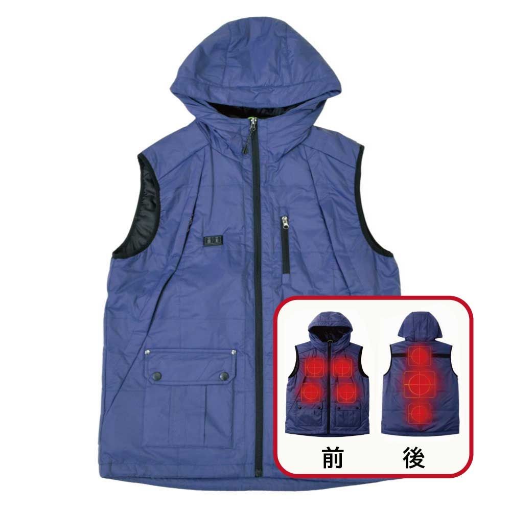 【2025年モデル】アウター7ヒーターベスト ネイビー,  【2025年モデル】アウター7ヒーターベスト ネイビー
