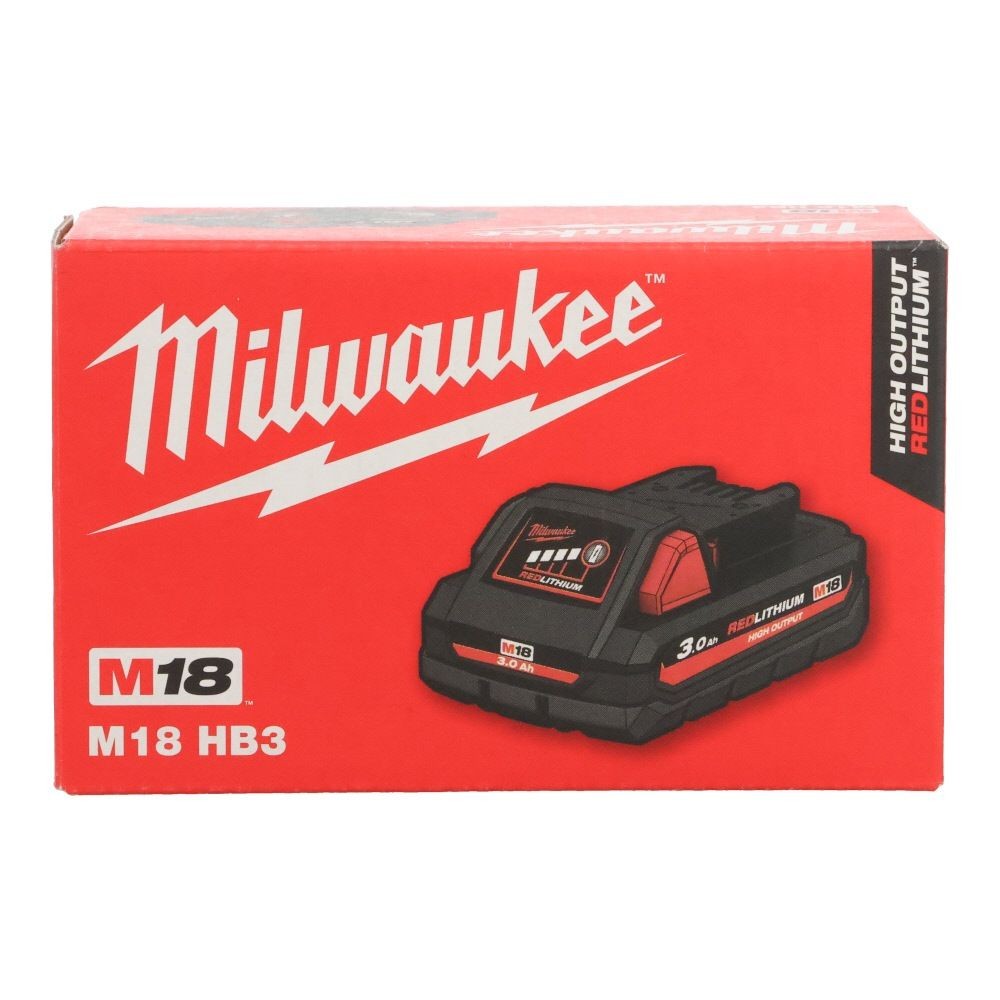 Milwaukee M18 3.0Ah パワーブーストバッテリー, 3.0Ah, 18V