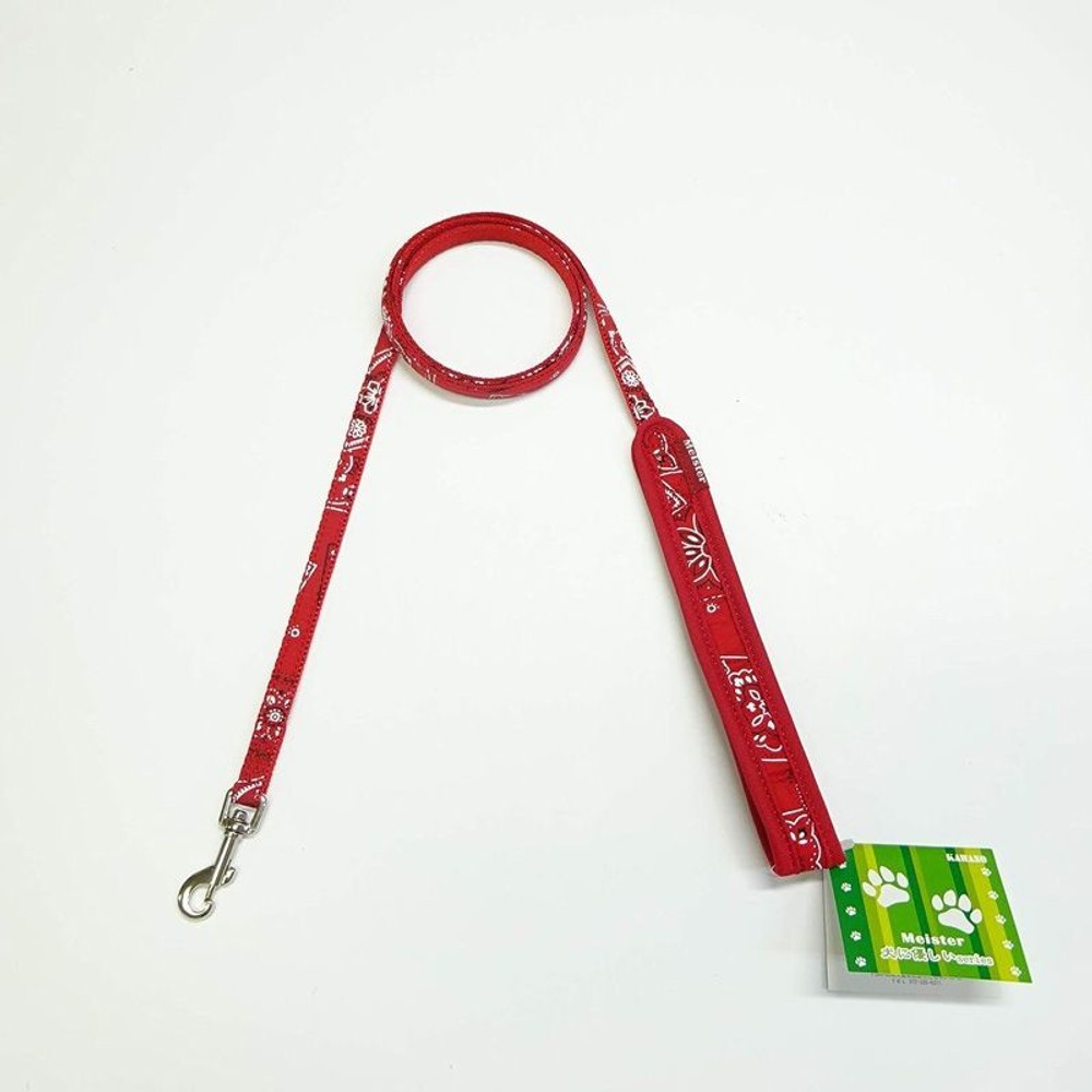 カワノ　マイスター　ソフティリード　バンダナ　レッド, レッド（SS）, SSサイズ