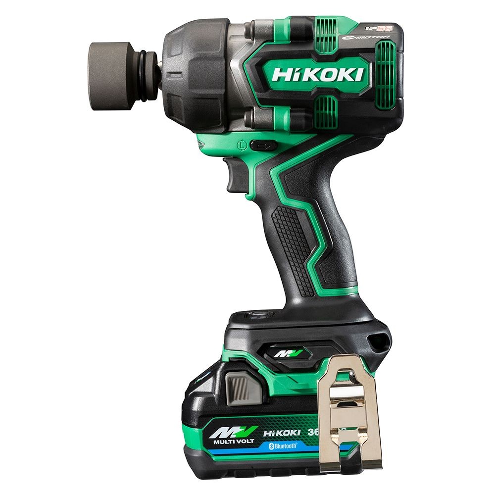 ハイコーキ　HIKOKI ３６Ｖインパクトレンチ（蓄電池２個、充電器付き） WR36DE (2XPSZ), グリーン, WR36DE (2XPSZ)