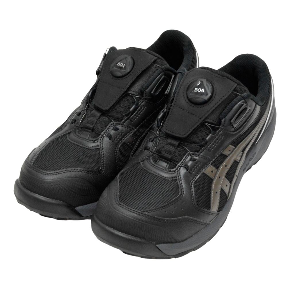 アシックス（ASICS） ウィンジョブ CP229 ＢＯＡ ブラック&times;ガンメタル, ブラック&times;ガンメタル, 25.5cm