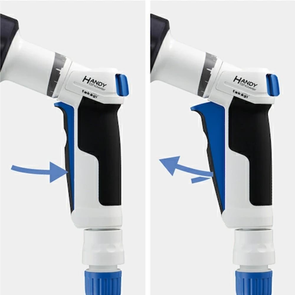 タカギ プログリップハンディ QG1111FJ, ホワイト, 幅132mm&times;奥行65mm&times;高さ250mm