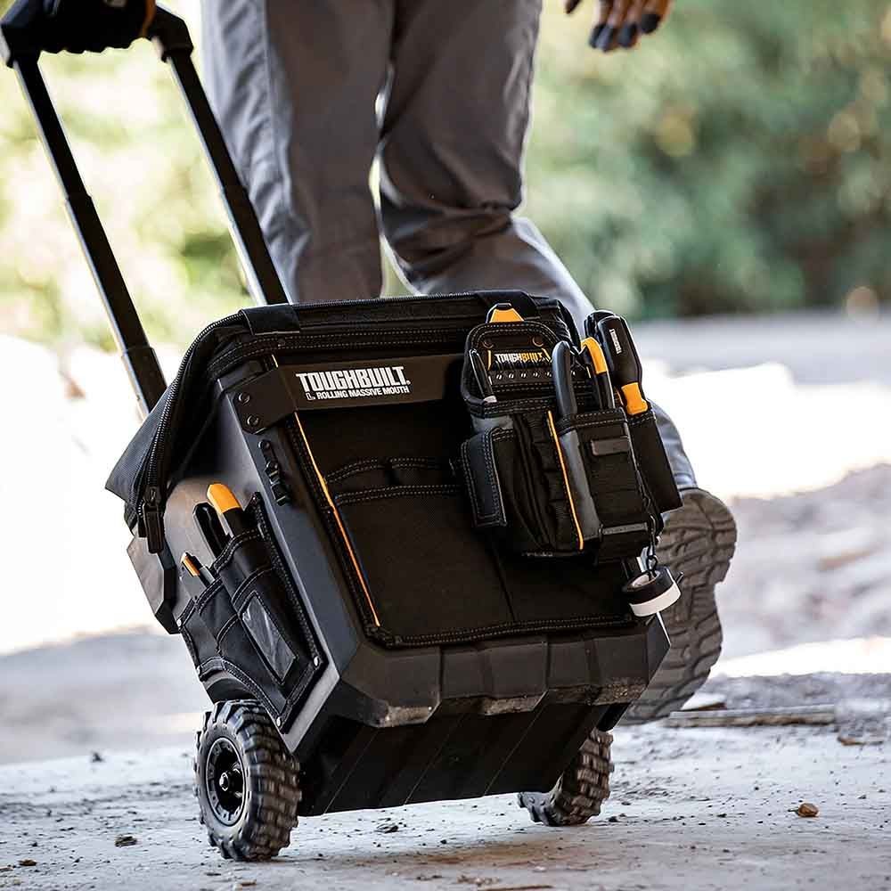 TOUGHBUILT（タフビルト）　Massive Mouth　ツールバッグ　14インチ　TB-CT-61-14, 黒, TB-CT-61-14