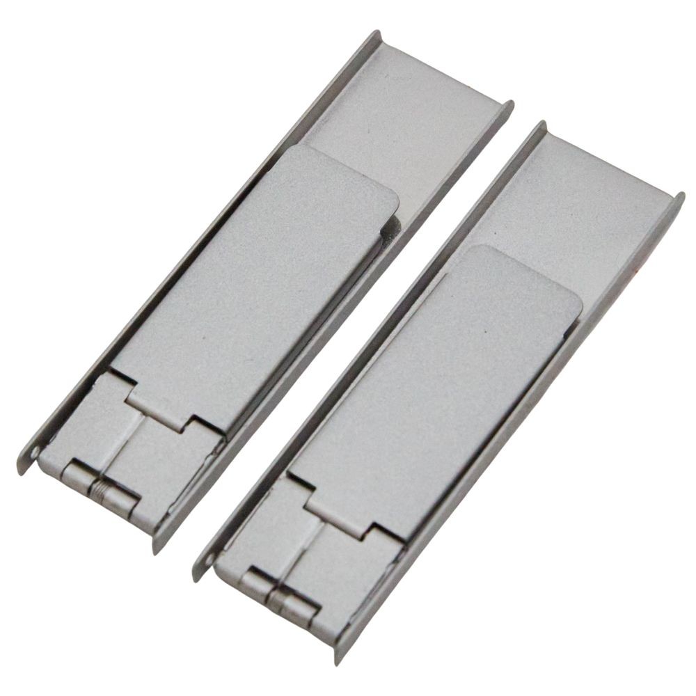 ウィザ WIZ'A サッシ補助錠スリム　２個入, シルバー, 2個入