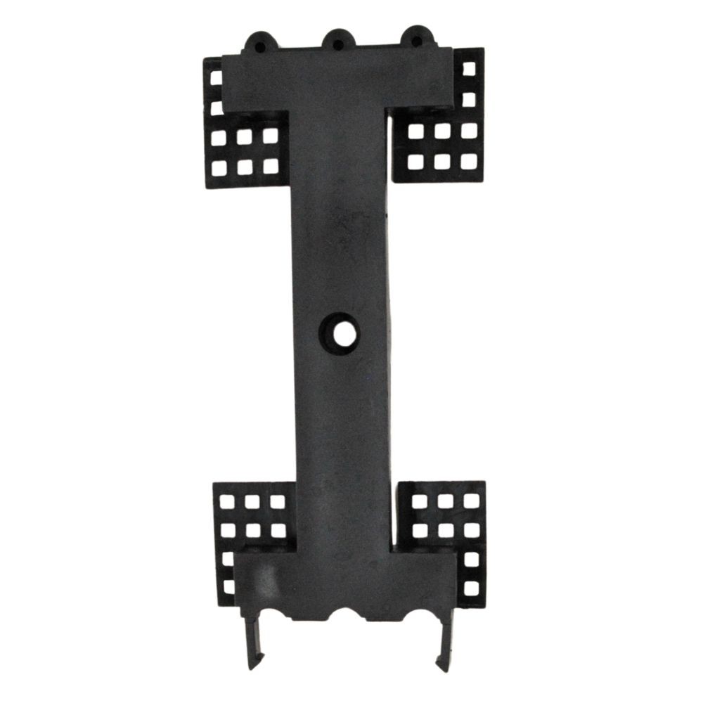 木粉樹脂デッキベランダ敷用ベース材１０入セット, 黒, ベース材 10個入