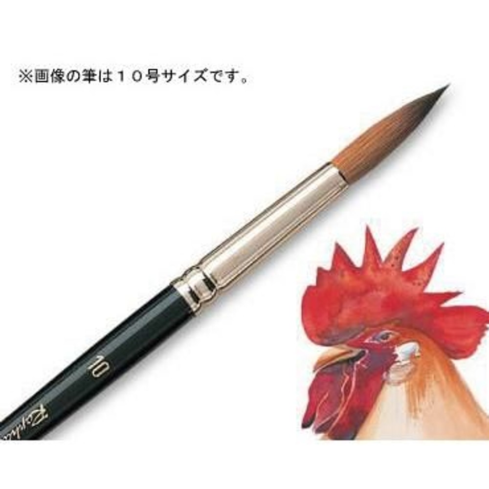 ラファエル水彩筆 8404 6号 コリンスキー 丸（中細）, 水彩筆 8404 6号, コリンスキー 丸（中細）