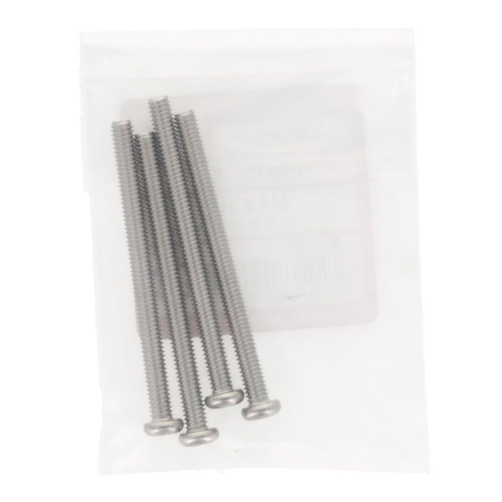 ＯＨＳＡＴＯ　ステン　コネジ　ナベ　Ｍ４&times;５０, ステンレス, 4本入り