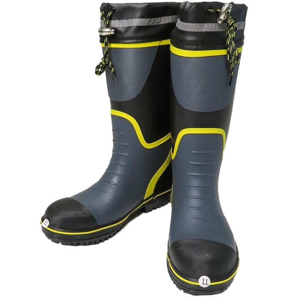 踏み抜き防止鉄板入りセーフティブーツ, BK(M), Ｍ