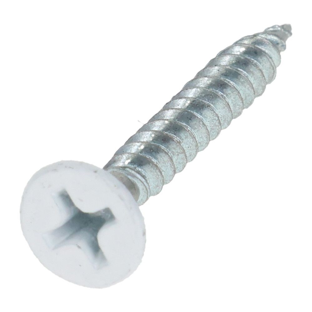 若井産業（WAKAI）　軽天一発ビス　ラッパ白（Ｄ７）３．５&times;２８ｍｍ, 白, 1000本入り