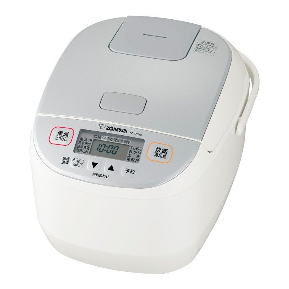象印 マイコン炊飯ジャー NL-DB18 WA, ホワイト, 1升炊き
