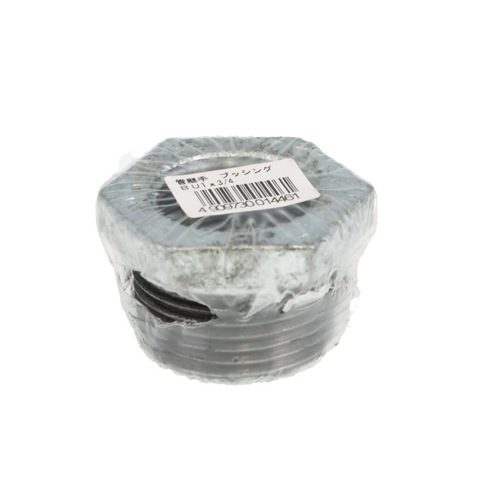 鋼管継手　ブッシング　ＢＵ　１&times;３/４, シルバー, 1&times;3/4