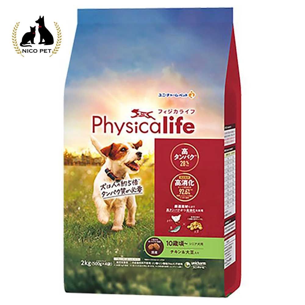 Ｐｈｙｓｉｃａｌｉｆｅ（フィジカライフ）　シニア犬用　チキン＆大豆入り　２ｋｇ, シニア犬用, 2kg