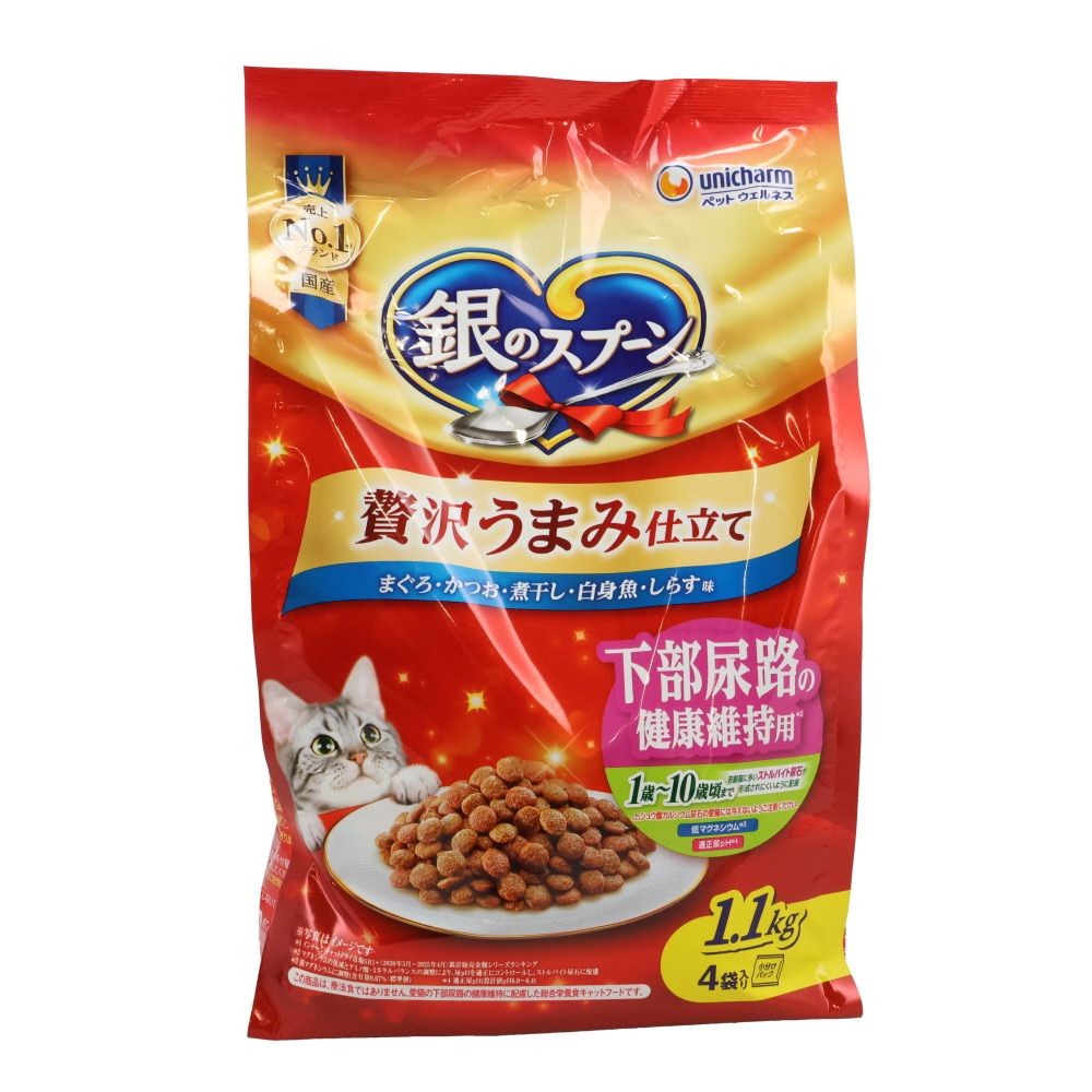 銀のスプーン 贅沢うまみ仕立て 下部尿路の健康 1.2kg, 下部尿路の健康, 1.2kg