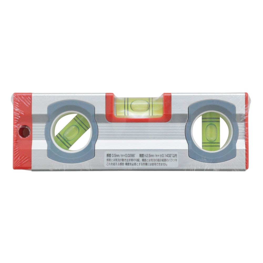 ＡＲＣ　アルミ水平器　１５０ｍｍ　マグネット付, アルミ, 150mm