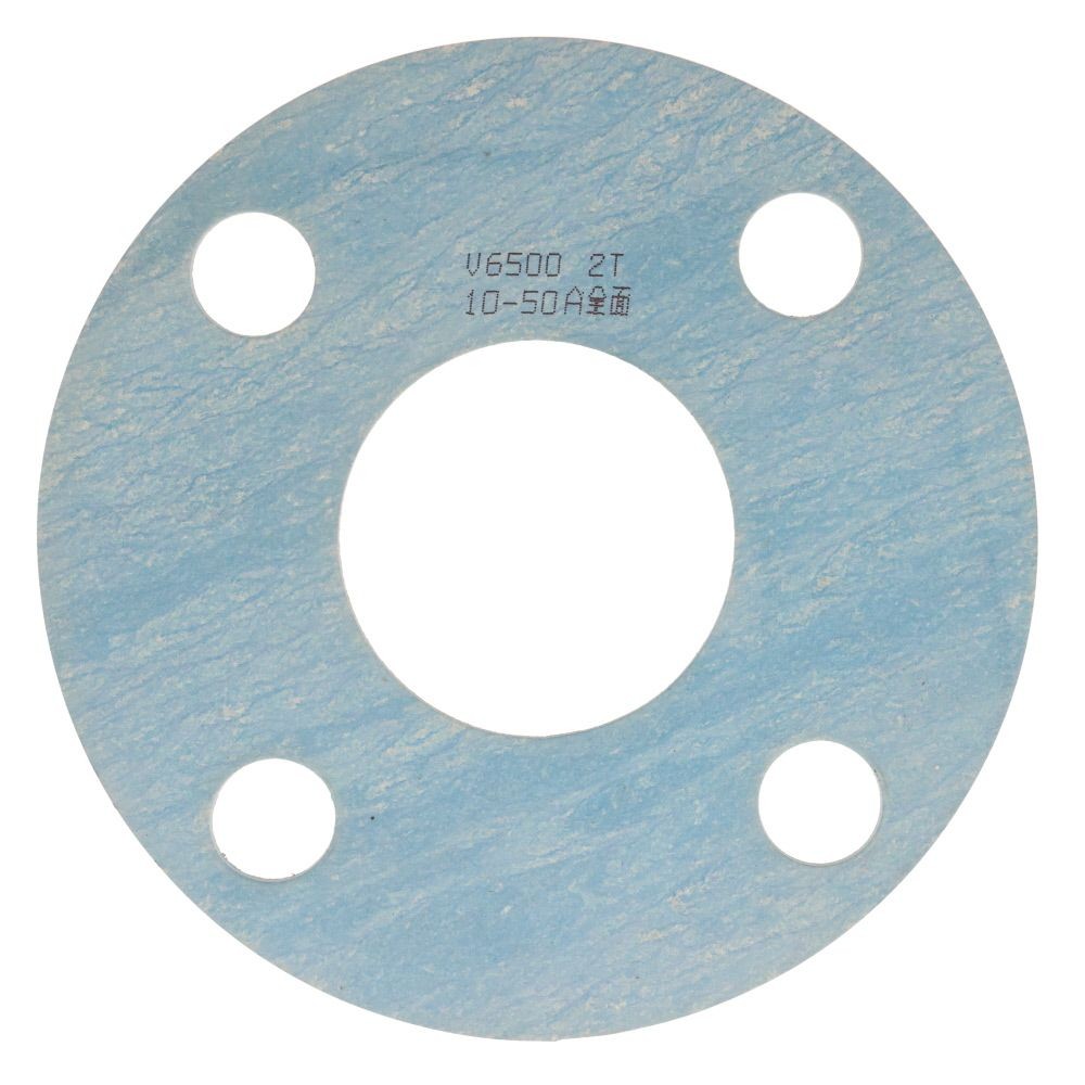 フランジ用全面ノンアスベストパッキンＦ１０Ｋー５０, ブルー, 50A