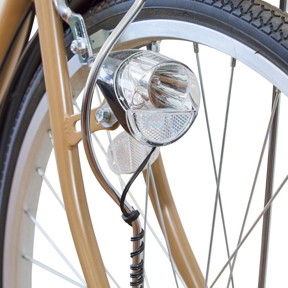 ２６インチ軽快車 外装6段変速　エイジング, コルクブラウン, 26インチ 外装6段