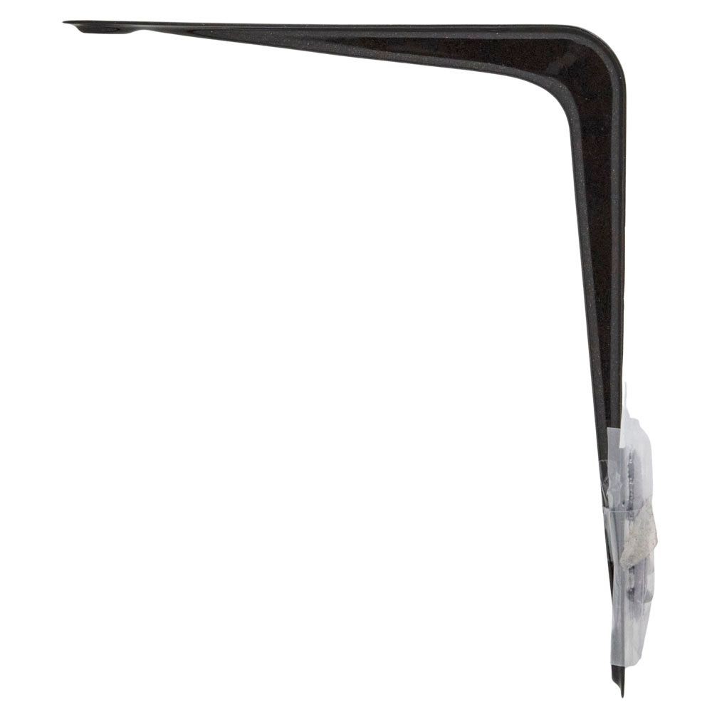 Ｌ型棚受（ブロンズ）　１２５&times;１５０, ブロンズ, 125&times;150mm