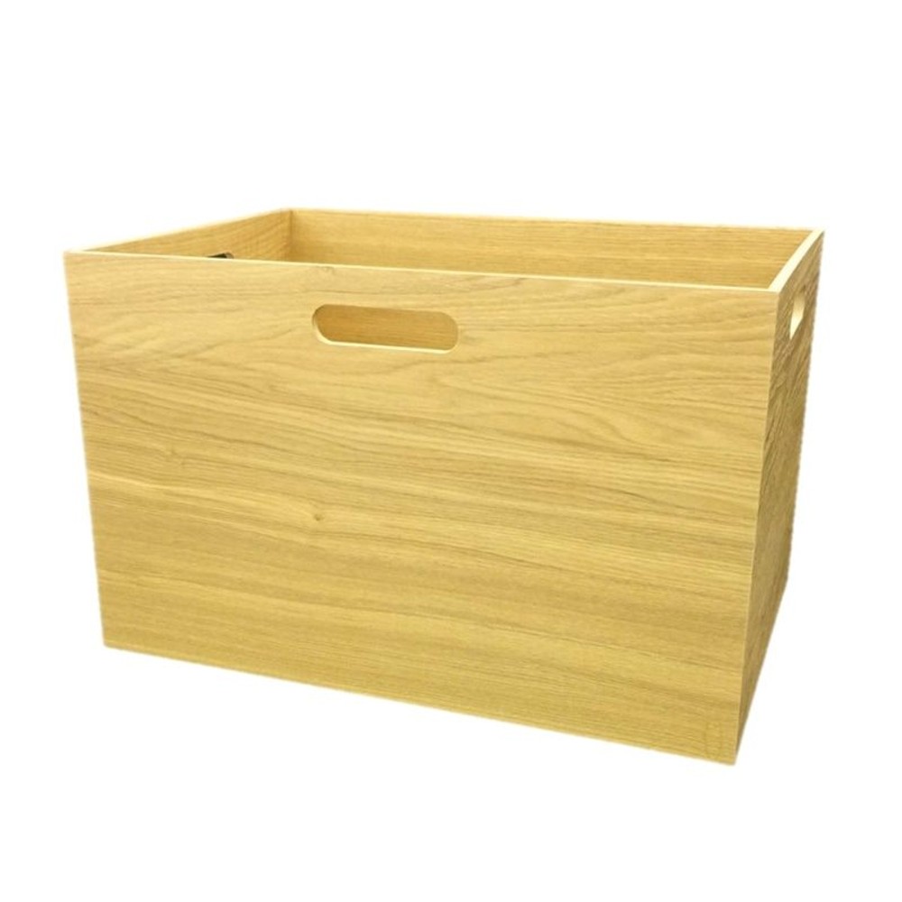 突板ボックス, 木目（L）, Sサイズ