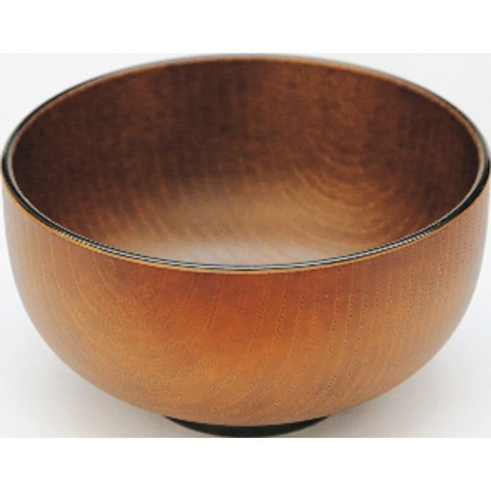 永山　総木目汁椀　ＢＲ, その他カラー１, その他サイズ１