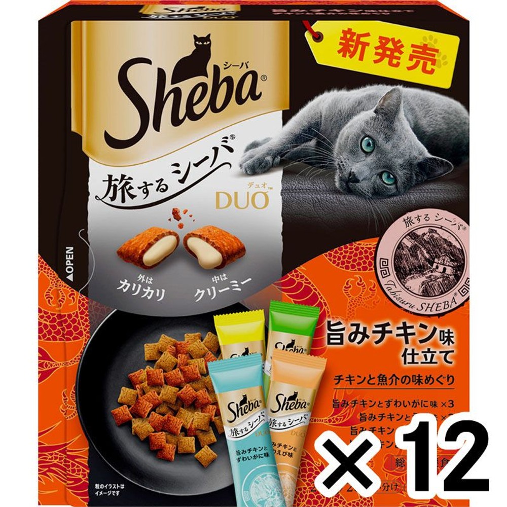 シーバデュオ　旨みチキン味200ｇ &times;12個セット, 200g, 12個セット