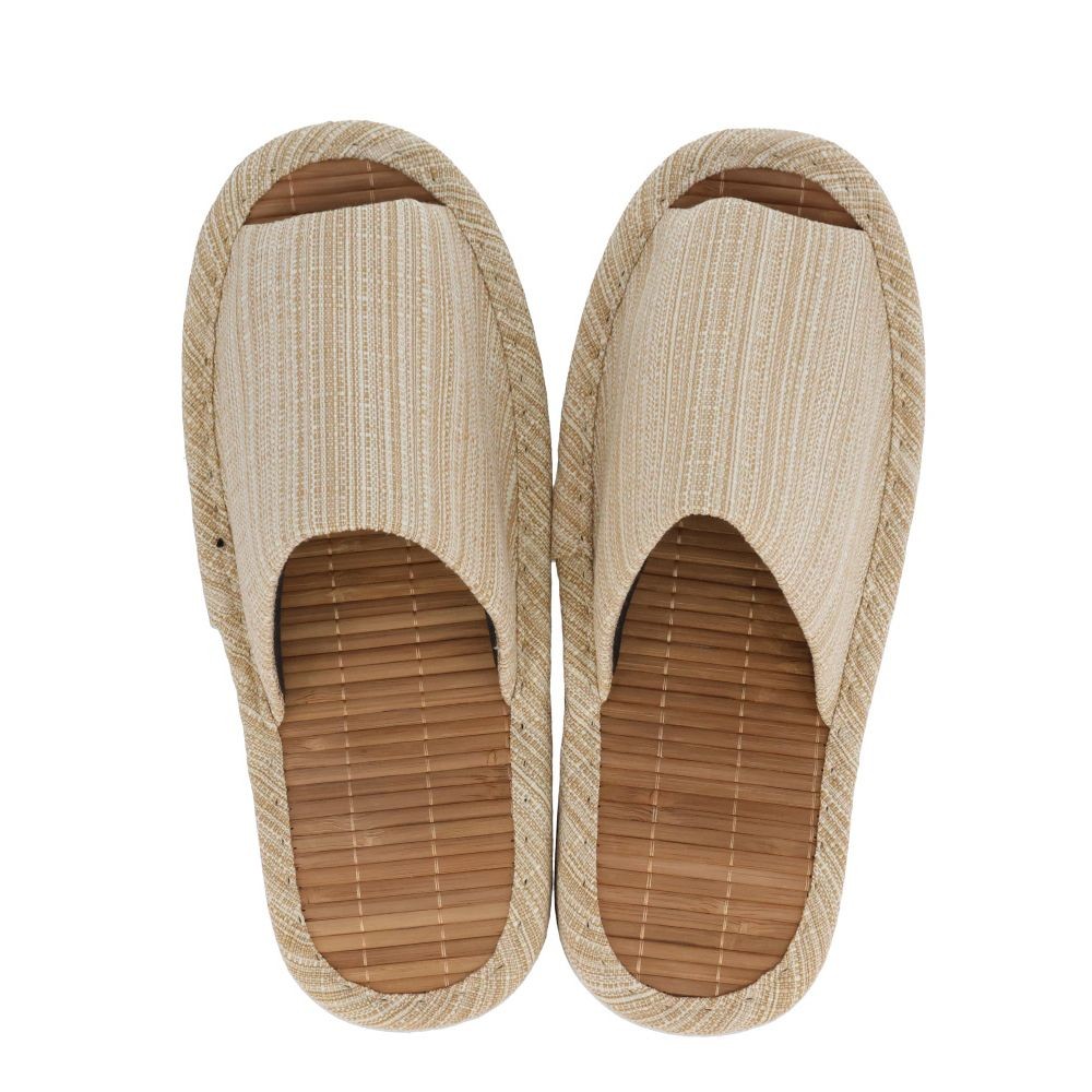 竹中敷きスリッパ, パープル, Mサイズ