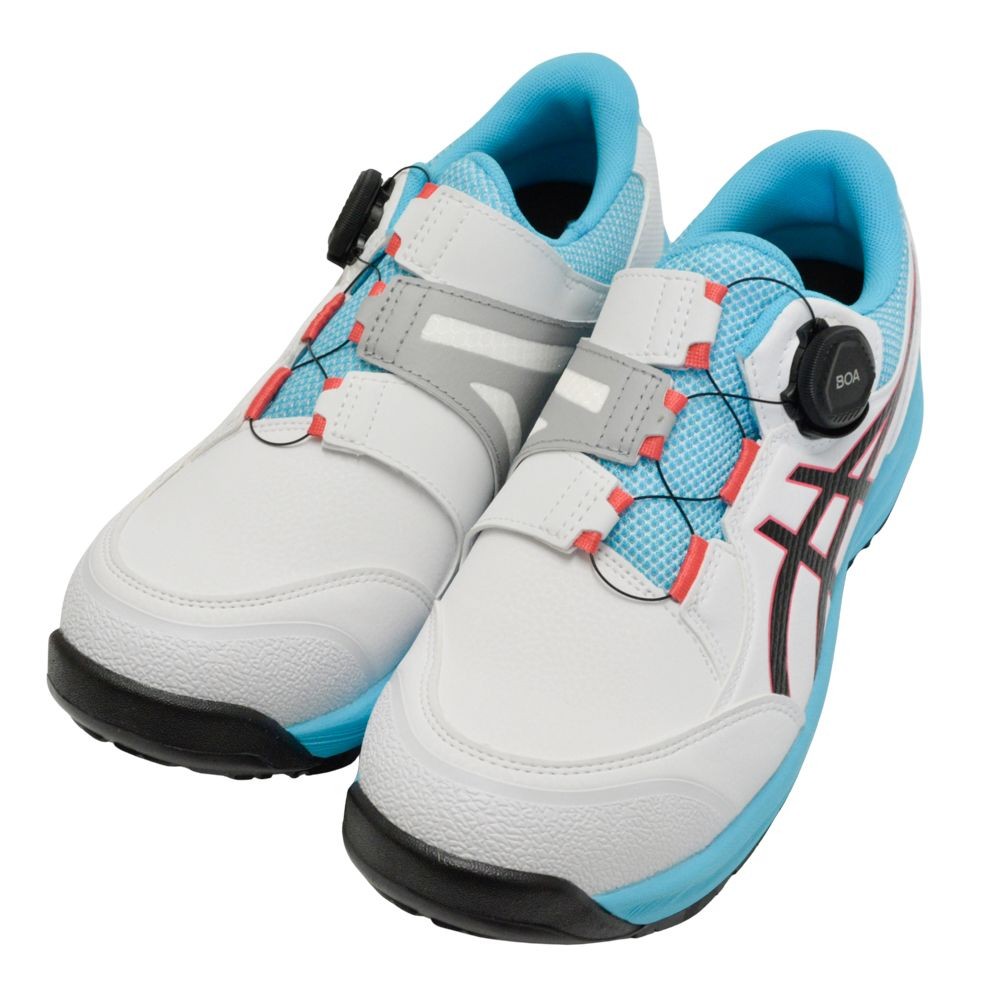 アシックス（ASICS） ウィンジョブCP309 BOA ホワイト&times;ブラック, ホワイト&times;ブラック, 25.0cm