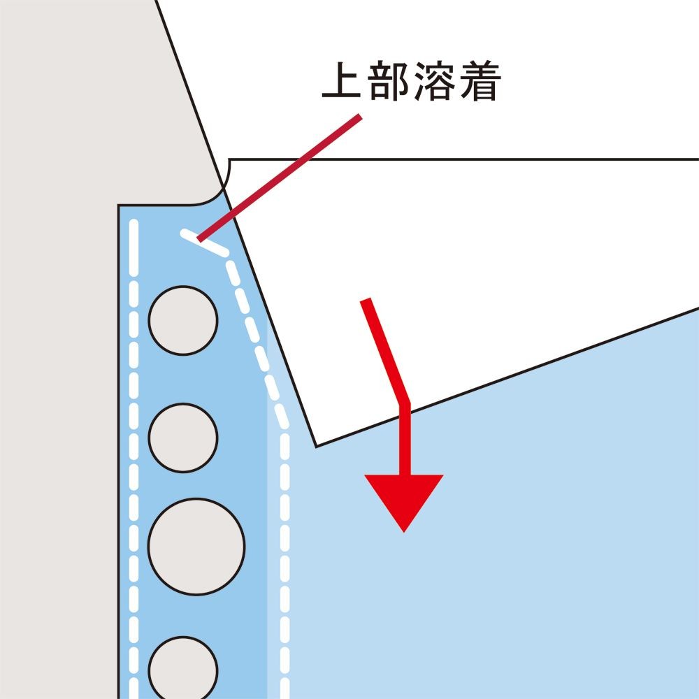 【10個セット】リヒトラブ クリアーポケット厚口 A4S 20枚パック G49070 【メーカー直送・代引不可】, クリア, G49070              