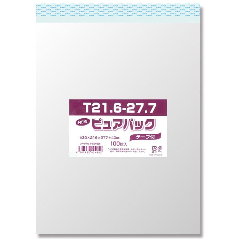 ＯＰＰ袋　ピュアパック, 透明（40&times;80）, 40&times;80mm