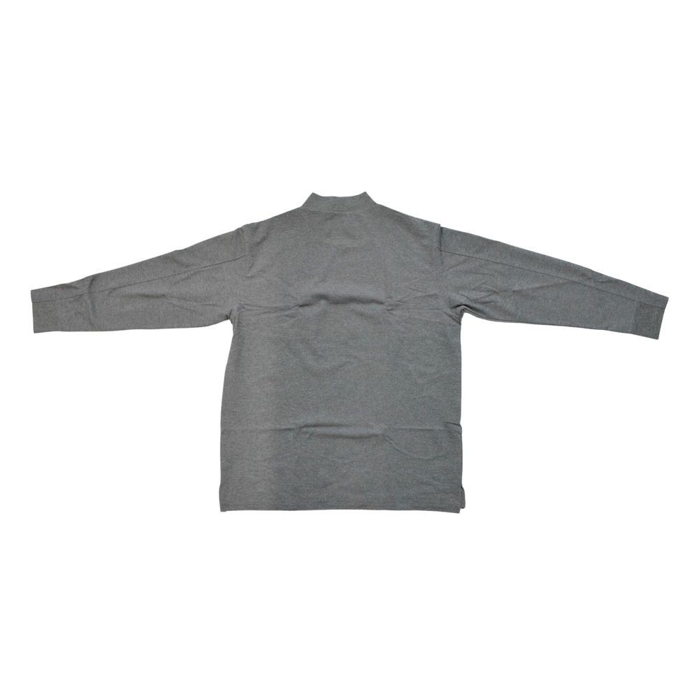 655 モックネックロングＴシャツ, カモフラブラック, Mサイズ