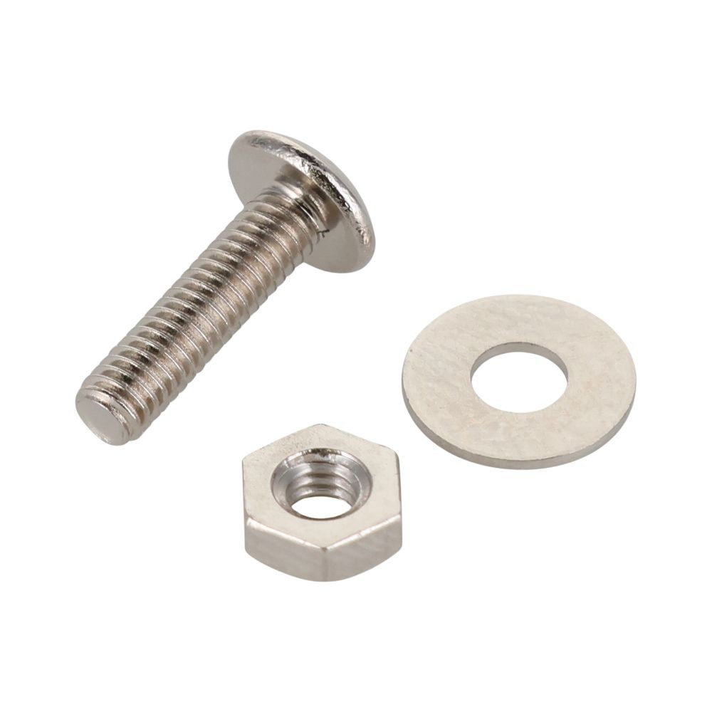 真中Ｎ小ネジ　トラス　Ｍ２．６&times;１０, シルバー, M2.6&times;10mm