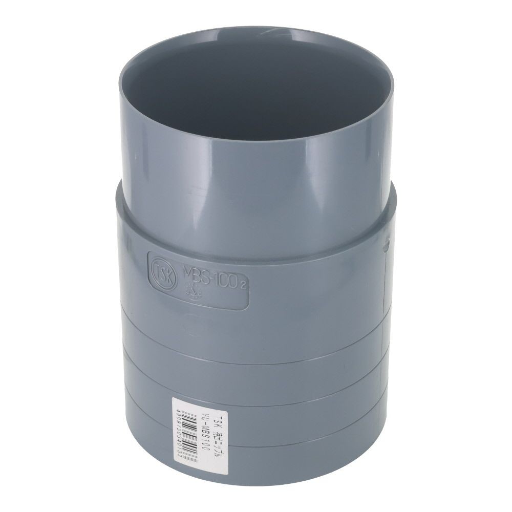 東栄　持出しニップル　100, グレー, 100mm